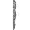 Ekena Millwork Marseille Ceiling Medallion (Fits Canopies up to 7 3/8"), Hand-Painted Platinum, 21"OD x 2"P CM21MAPLS - alternate 2